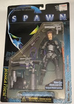 Spawn McFarlane Toys Spawn The Movie" Jessica Priest" Ultra Action Figure 1997