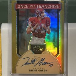 2024 Panini One Trent Green Auto 01/10