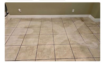 Tile and grout restoration