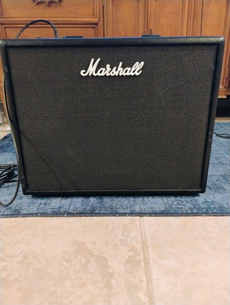 Marshall Code 50 Electric Guitar Amplifier Like New, $100 Firm Cash
