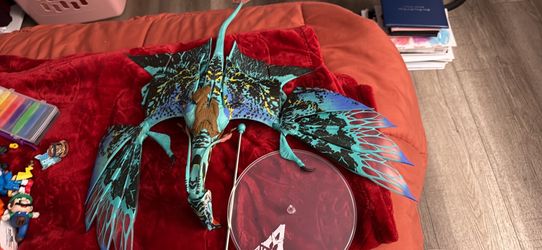 Avatar 1 Movie Neytiri's Banshee MegaFig Action Figure