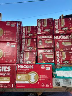 Huggies size 1, size 2