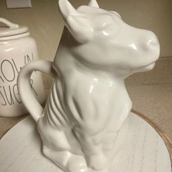 Ceramic Cow Pitcher 