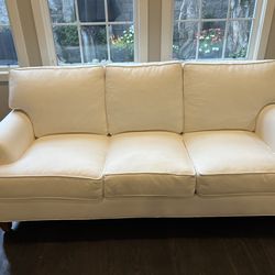 White Century sofa