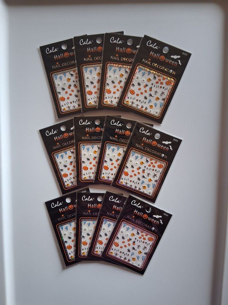 Halloween Nail decoration 12 packs