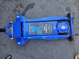 3 ton Low-Profile Professional Floor Jack Blue