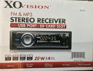 Car In-Dash Stereo Receiver