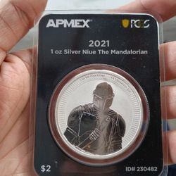 1 Oz Silver NIUE The Mandalorian 