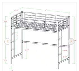 Kids loft bed