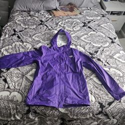 Purple North Face Windbreaker 