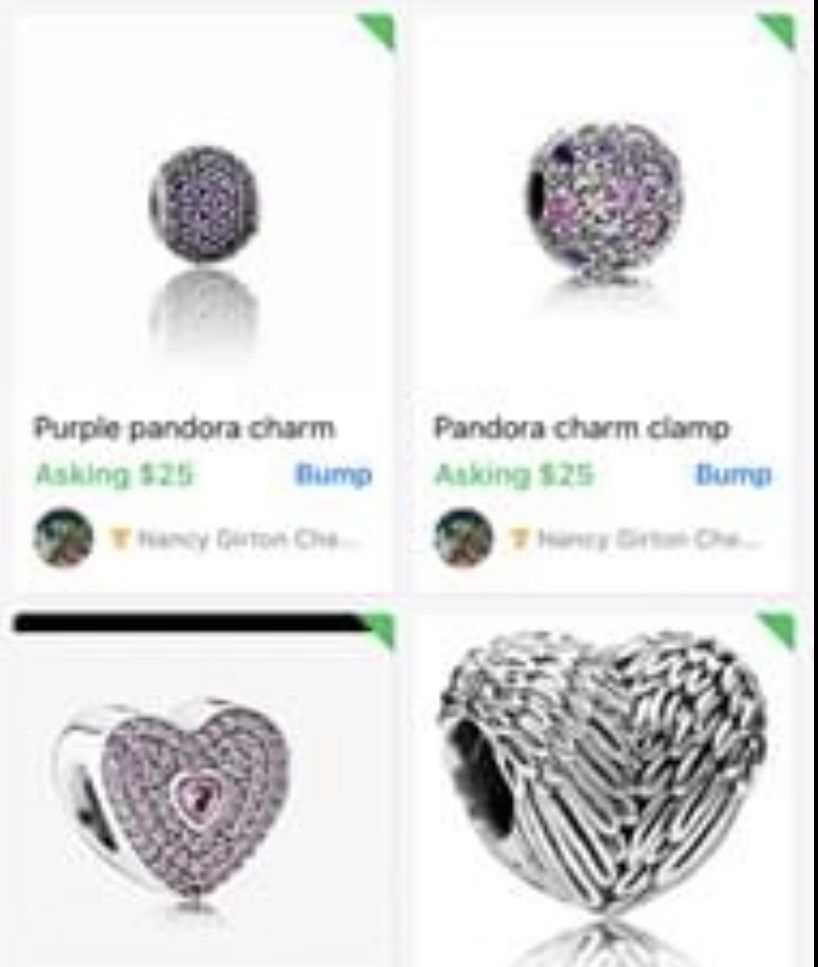 Rare authentic pandora charms 25 each! Paid 50 or more!