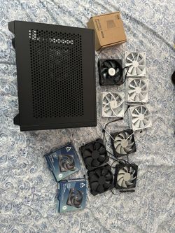 Nr200 Mini Itx Case Bundle With 11 Fans