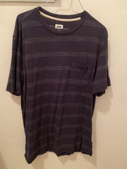 Joseph Abboud Dark Blue Striped Tee