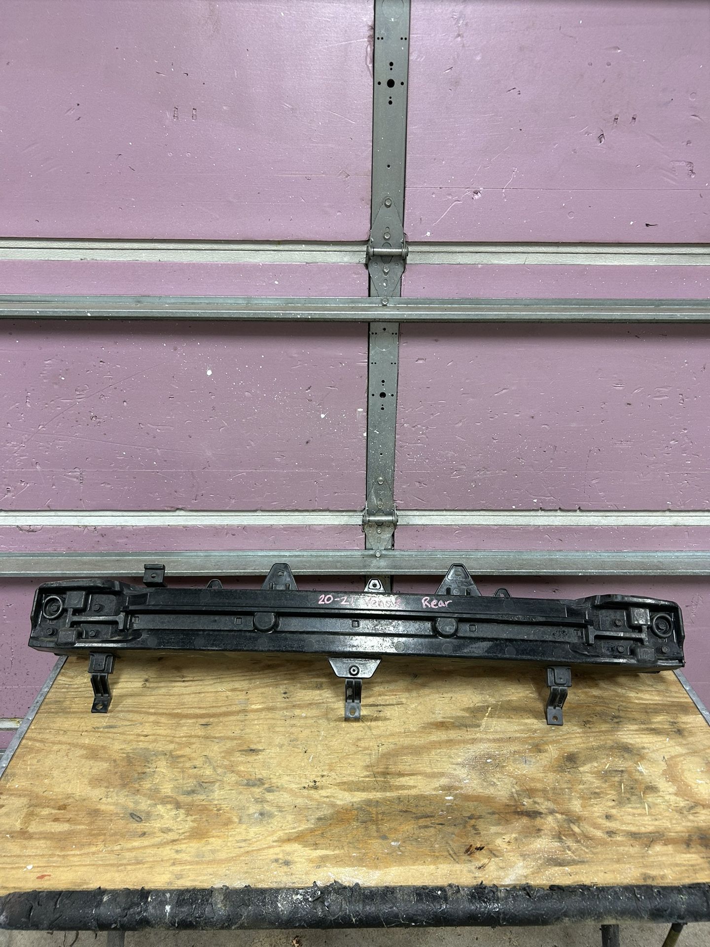 2020-2021 Hyundai Venue Rear Bumper Reinforcement OEM