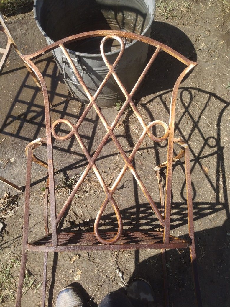 Vintage Wrought Iron Chairs for Sale in Pico Rivera, CA OfferUp