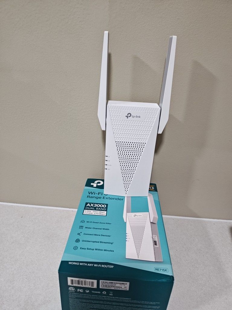 TP-Link AX3000 WiFi 6 Range Extender