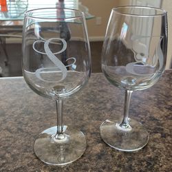 S & J Wine Glasses
