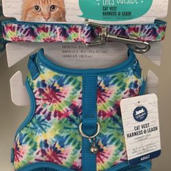 Cat Vest Harness &Leash 