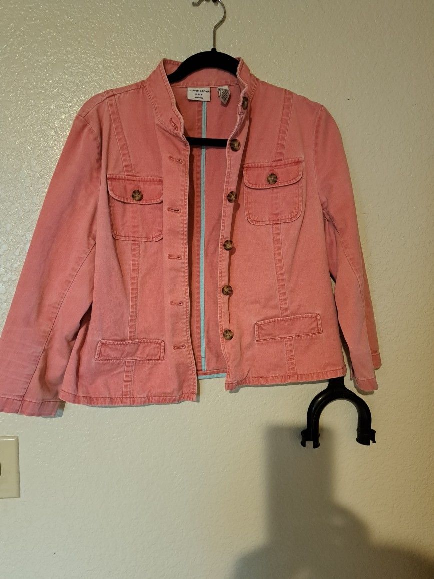 Pink M Jacket Soft Firm Price $5:00