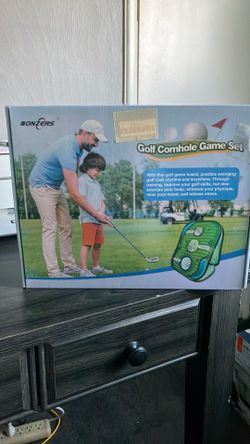 Golf Cornhole Game Set