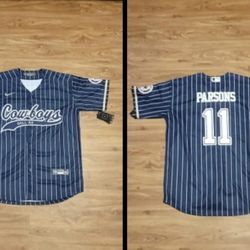 Micah Parsons Dallas Cowboys Baseball Jersey 