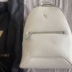 New Vanessa Williams Bone/mint Colored Backpack 