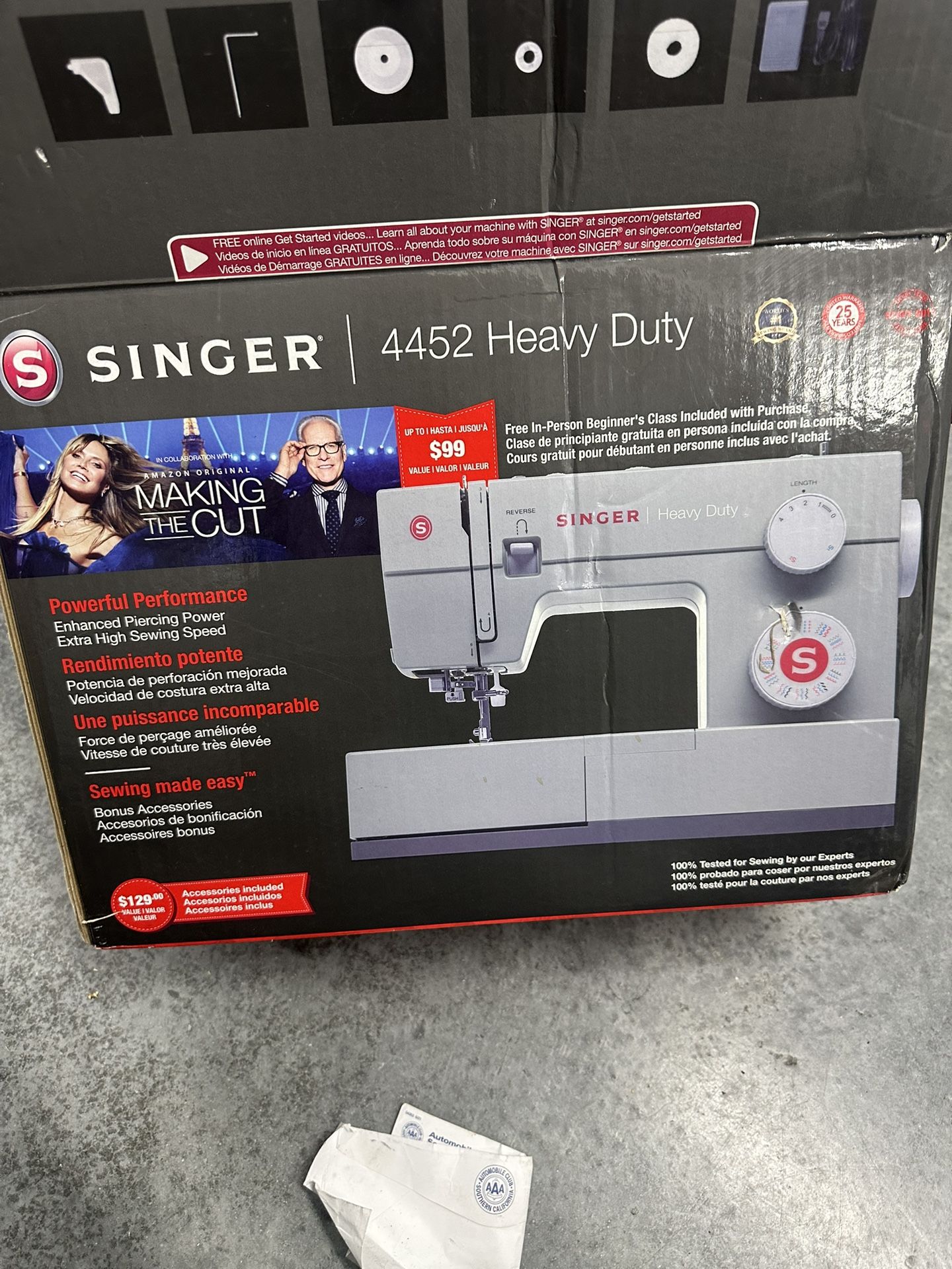 Singer Heavy Duty Sewing Machine