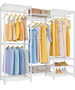 Closet/ laundry room organizer adjustable shelves