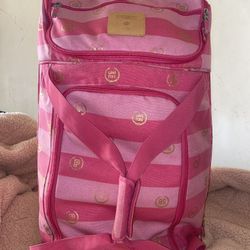 Pink Rolling Bag