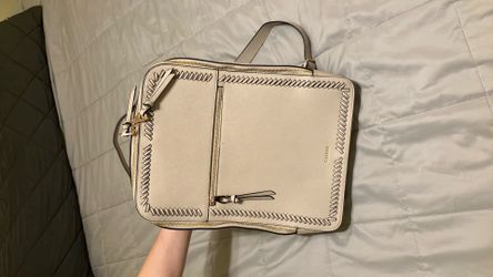 Calpak Faux Leather Laptop Backpack