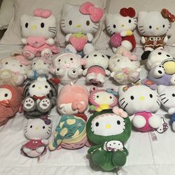 HELLO KITTY PLUSHIES FOR SALE 🎀