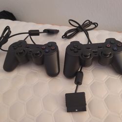 2 3rd party ps2 controllers brand new