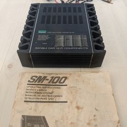 Vintage Sansui Car Stereo Amplifier 