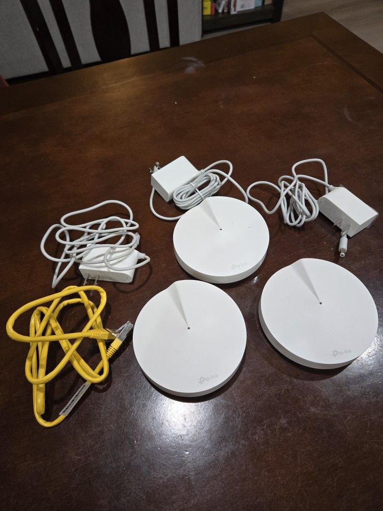 (3) TP-Link Deco M5 Wi-Fi Mesh System