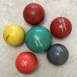 Driveline and Powernet PlyoCare Balls, Set of 6