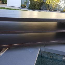 Authentic pottery barn coffee table and side table