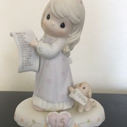 Precious Moments Figures, Growing In Grace, Age 15