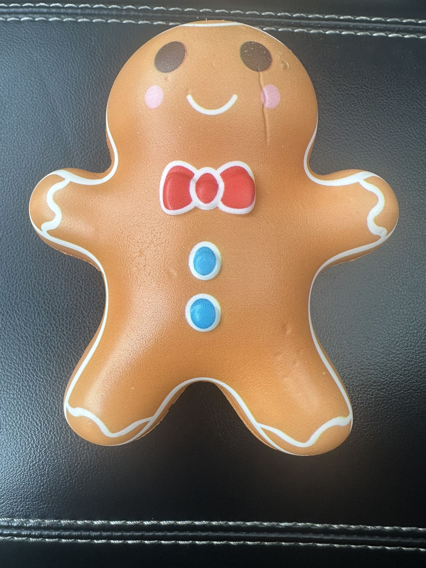 Gingerbread man stress ball