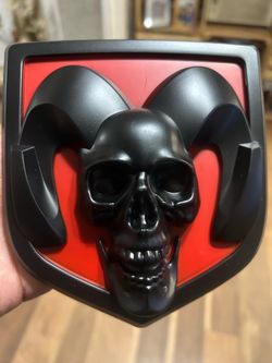 Ram Demon Skull Emblem