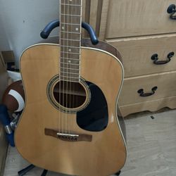 Guitar With Guitar Stand