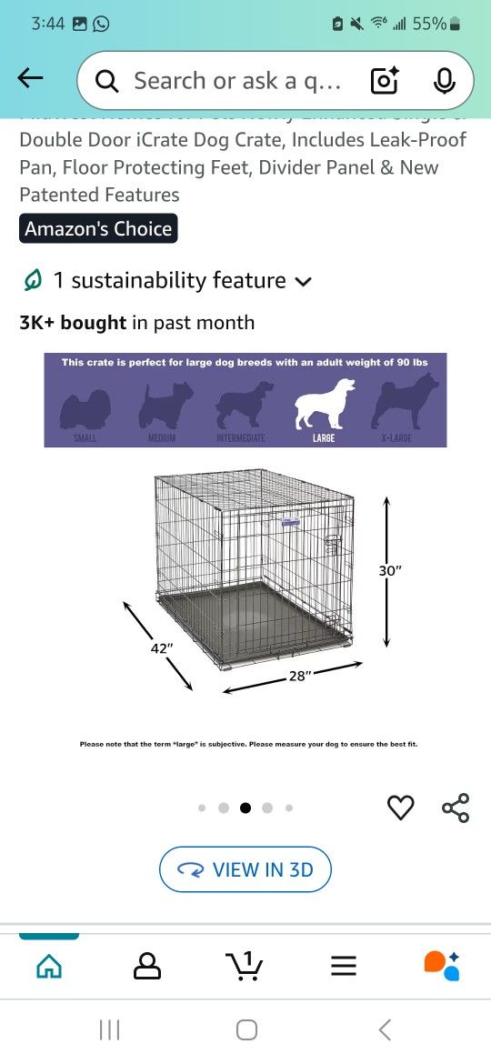 Dog Kennel- Large