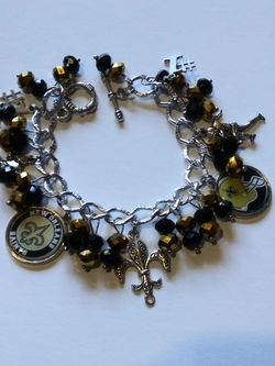 Saints Charm Bracelet