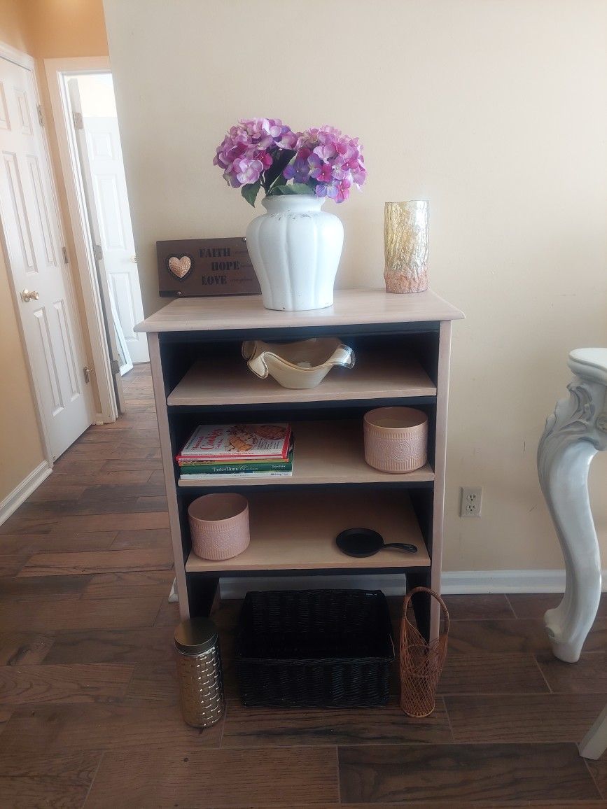 Black Wooden Shelf/bookcase