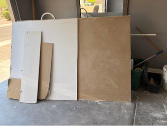 Leftover drywall