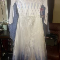 Children’s Premium Disney Costume Elsa Frozen Cosplay