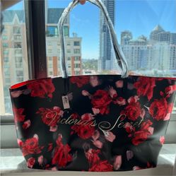 Victoria’s Secret Flower Tote Bag Cartera Victoria’s Secret Nueva New with tags
