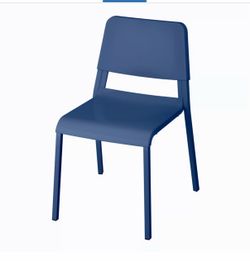 IKEA Stackable Blue Chair