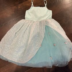Chasing Fireflies Frozen Dress/ Costume
