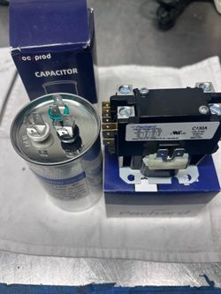 45\5 MFD Capacitor and 24 volt coil single pole Contactor