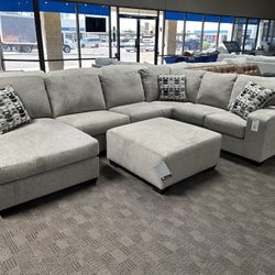 New Grey Sectional Couch